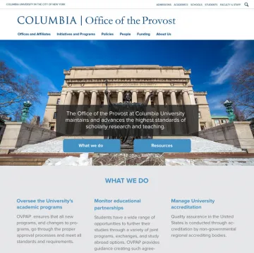 screenshot of an administration model