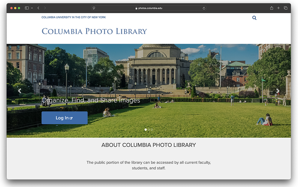 Columbia Photo Library: Organize, Find, and Share Images
