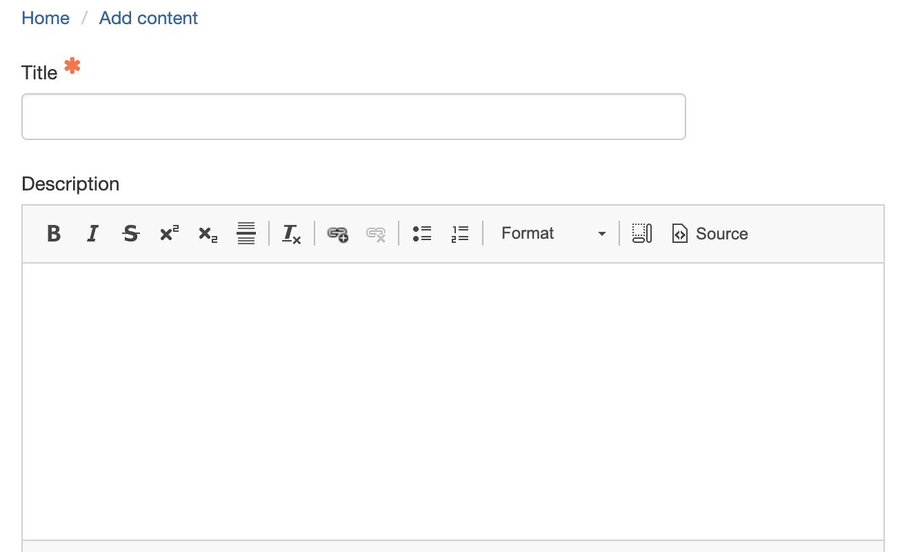 Text displays title and description field. 