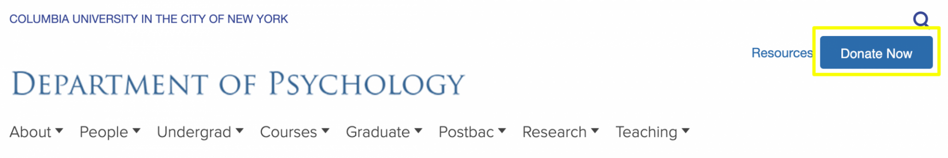 interface to Utility Button