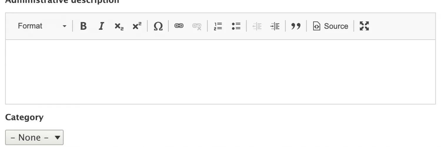 Text to highlight title field and beginning fields to start up a web form