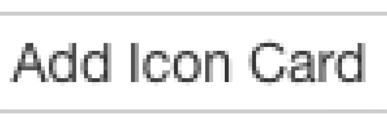 add icon card