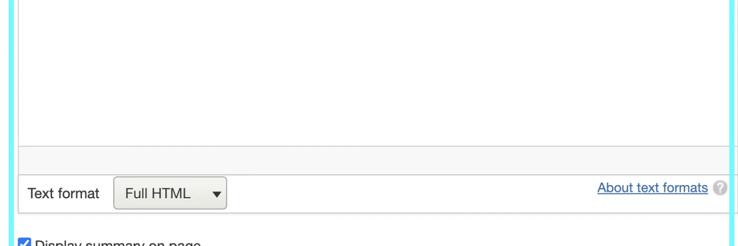 Text highlighting fields how to create a basic page  