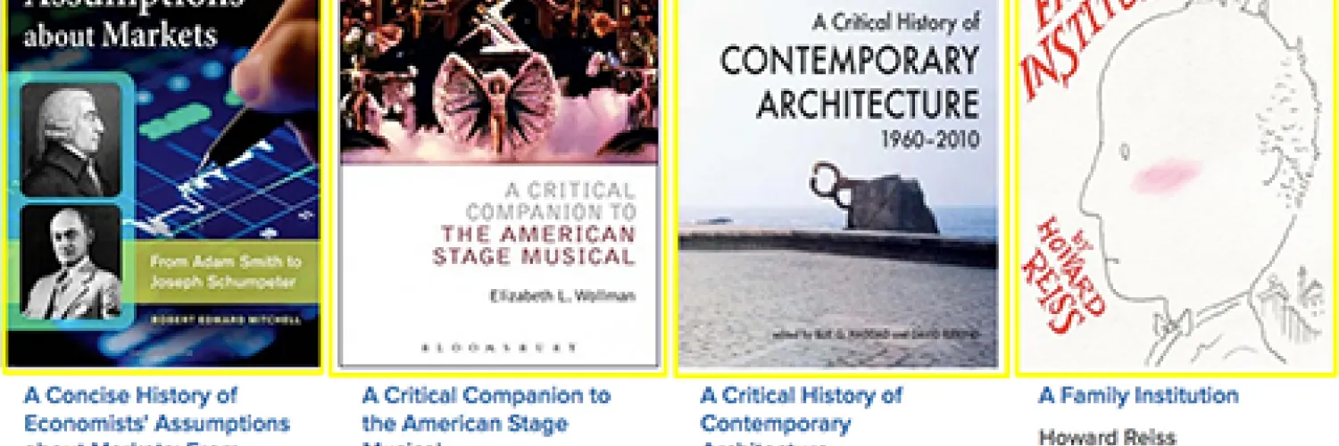 book covers positoned side by side illustrating the bookshelf 