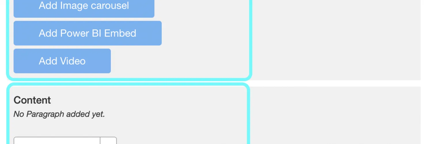 text highlighting the backend of the areas to complete for the bookshelf content type
