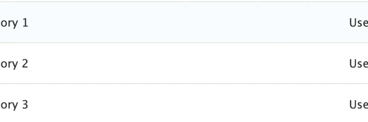 text displaying dissertation categories within the taxonomy 