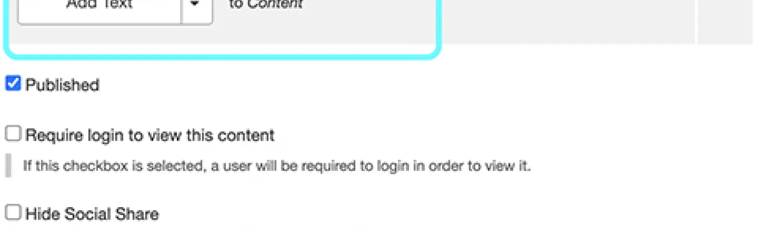 text highlighint additional content to add onto document type and save buttton 