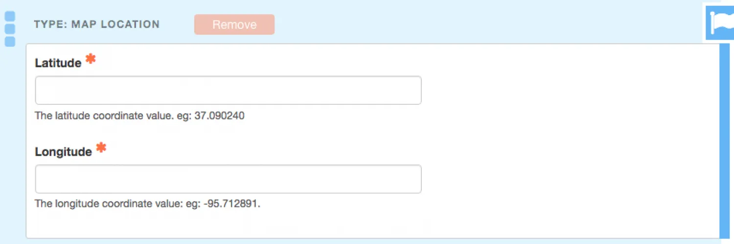 Enter Latitude and Longitude: