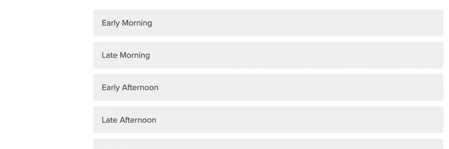 text of options for new question within the decision tree 
