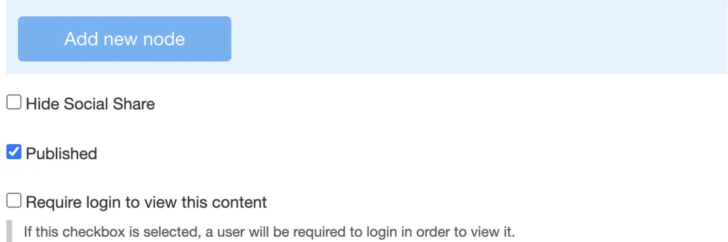 text to display side bar and save and preview 