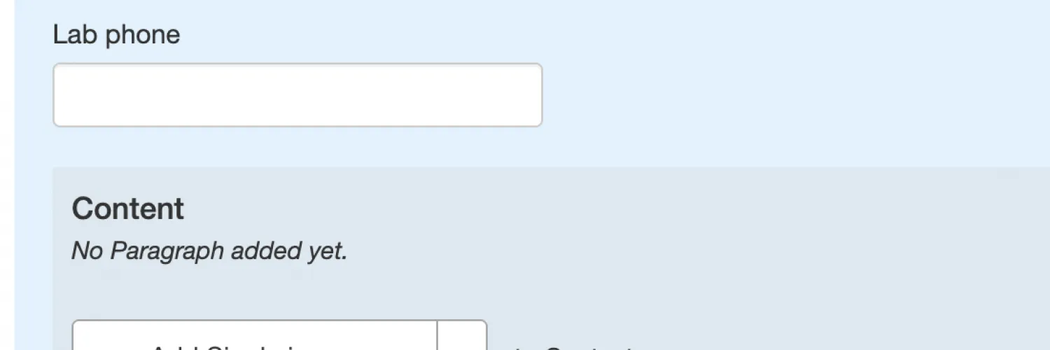 Create Sidebar button