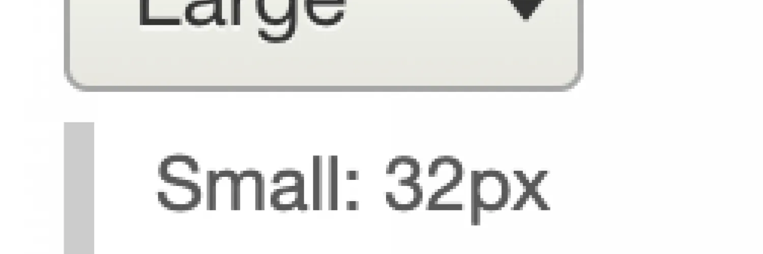 Set the Title Font Size